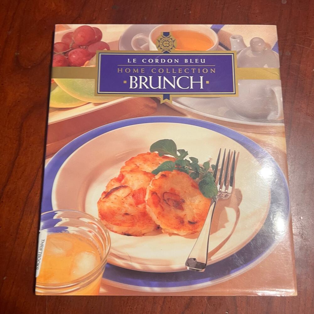 Le Cordon Bleu Home Collection Brunch Hardcover Cookbook Gourmet Recipes